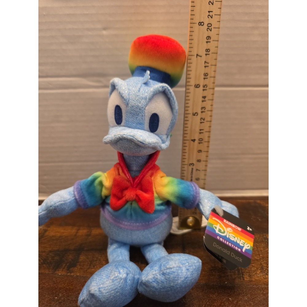 Disney Rainbow Collection Donald Duck NEW Pride Memorabilia Mickey - Picture 7 of 7